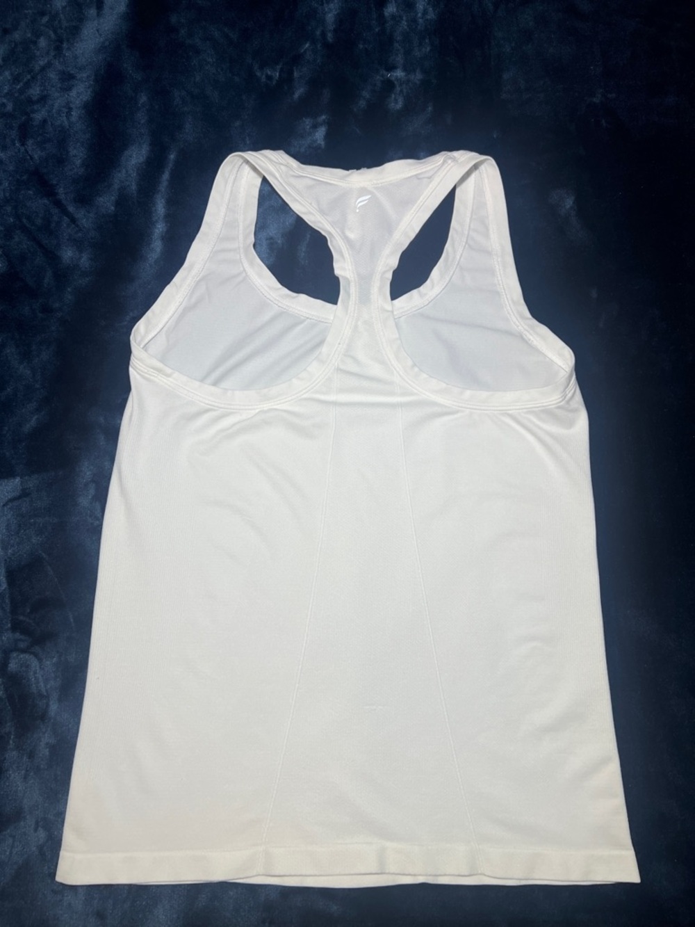 Fabletics White Racerback Tank - Performance Active Top - Picture 3 of 3